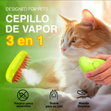 CEPILLO DE VAPOR PARA MASCOTAS 3 EN 1