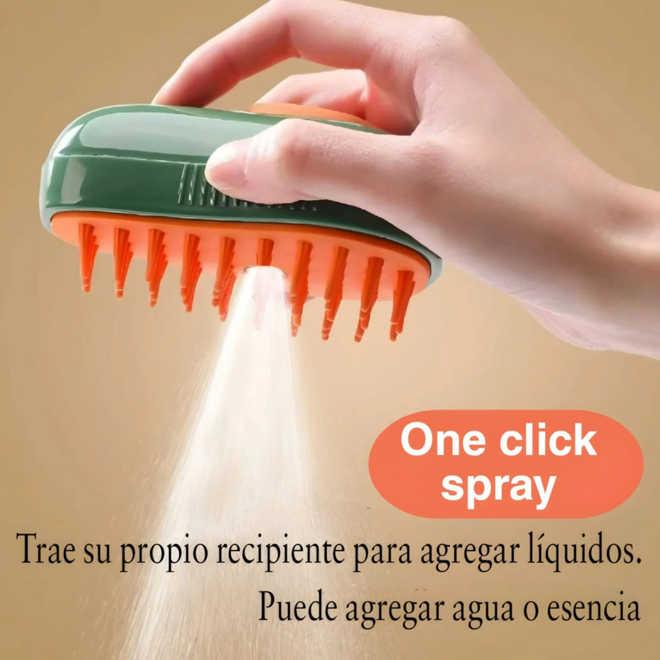 CEPILLO DE VAPOR PARA MASCOTAS 3 EN 1